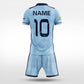 XTeamwear Soccer Uniforms Windwave - Custom Soccer Jerseys Kit Sublimated for Team - WS204GCFL3