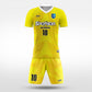 XTeamwear Soccer Uniforms yellow / S Mosaic - Custom Soccer Jerseys Kit Sublimated for Team - WS204GCMSK3