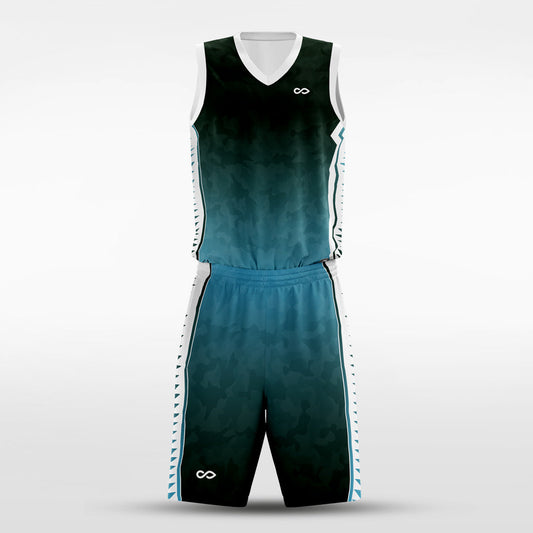 sublimated basketball jersey set 14387