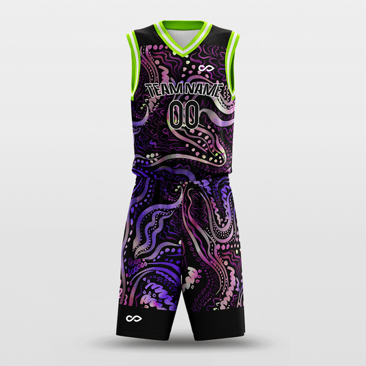 Deep Sea Fear - Customized Sublimated Basketball Set BK222