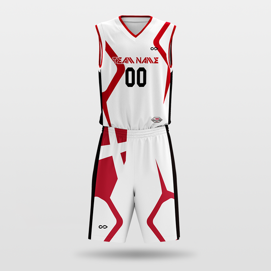 Speed of sound- sublimated basketball jersey set BK062