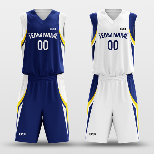 CLASSIC29 - Customized Reversible Sublimated Basketball Set BK142