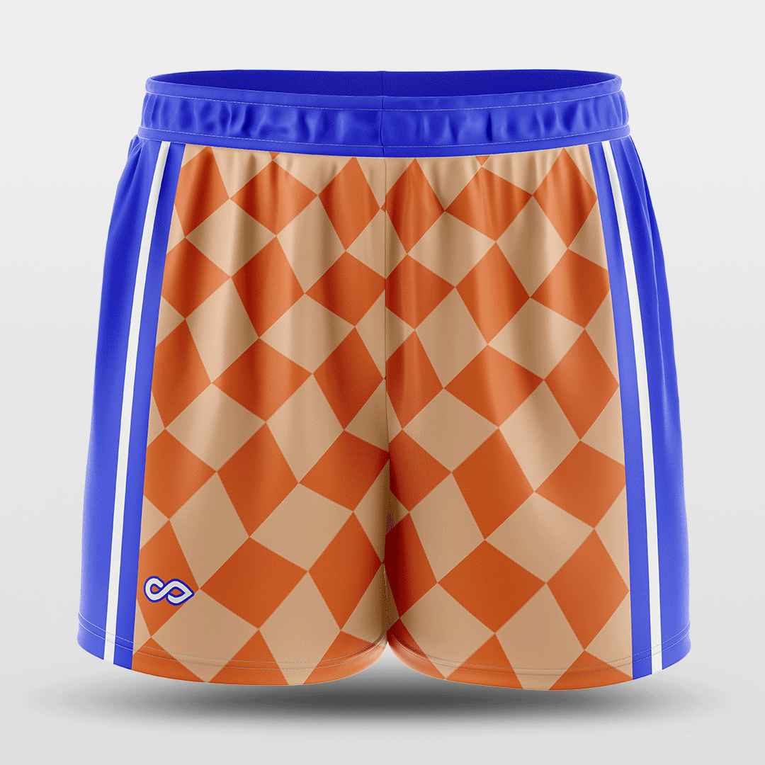 Checkerboard - Customized Half length shorts NBK062