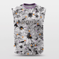 Pixel Flower - Customized Wide Shoulder Basketball Jersey NBK067