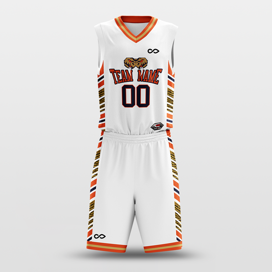 python - sublimated basketball jersey set BK102